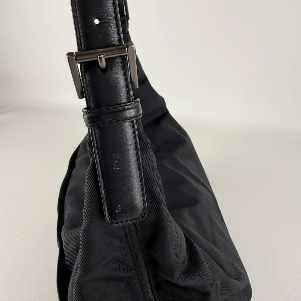 Vintage Coach Mercer Black Nylon Hobo Bag – Style 7422 (Y2K Era) - Picture 6 of 11